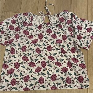 Floral Print Women's Top